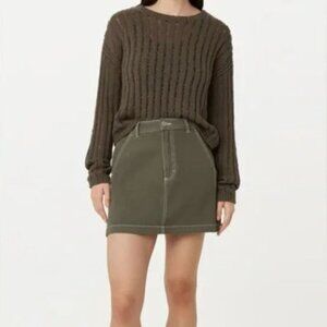 Frank and Oak utility mini skirt